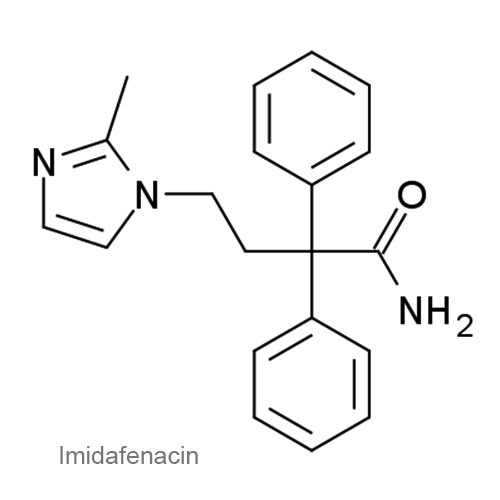 Структурная формула Имидафенацин