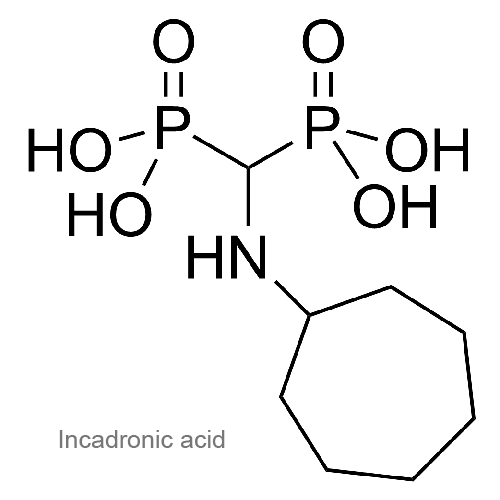 Структурная формула Инкадроновая кислота