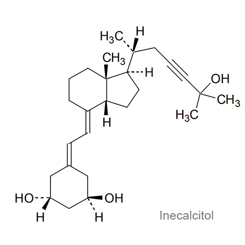Структурная формула Инекальцитол