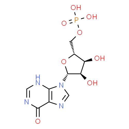 Структурная формула Инозиновая кислота