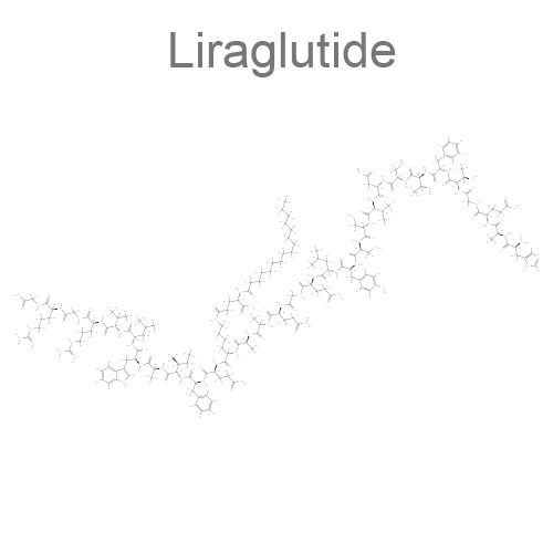 Инсулин деглудек + Лираглутид структурная формула 2