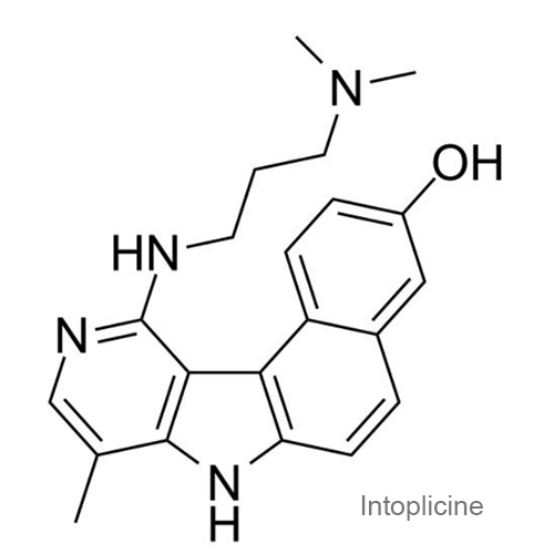 Интоплицин структурная формула