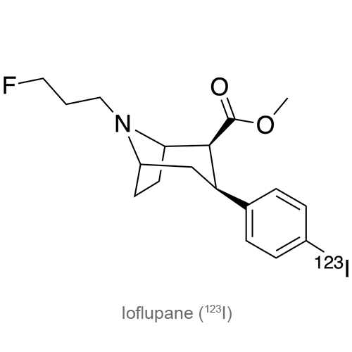 Йофлупан (<sup>123</sup>I) структурная формула