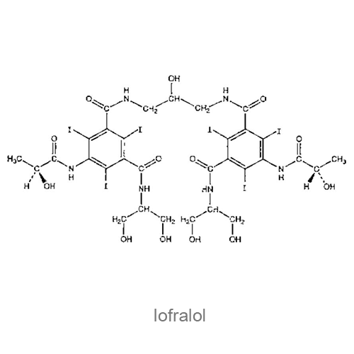 Структурная формула Йофралол