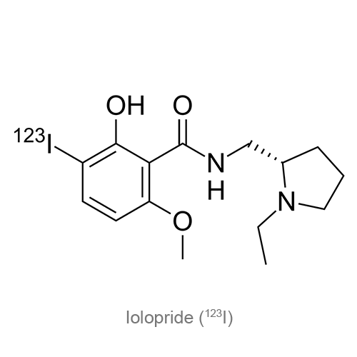 Йолоприд (<sup>123</sup>I) структурная формула