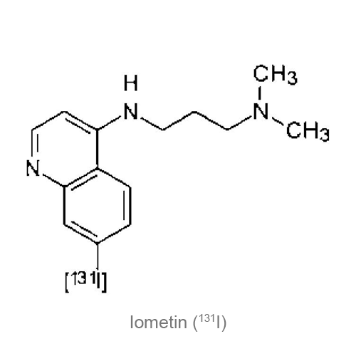 Йометин (<sup>131</sup>I) структурная формула