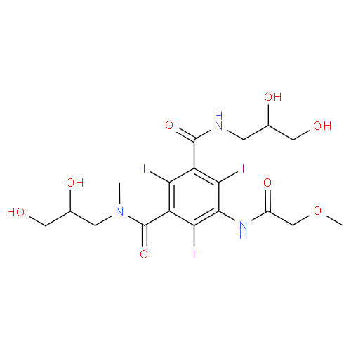 Структурная формула Йопромид