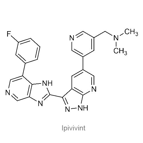 Структурная формула Ипививинт