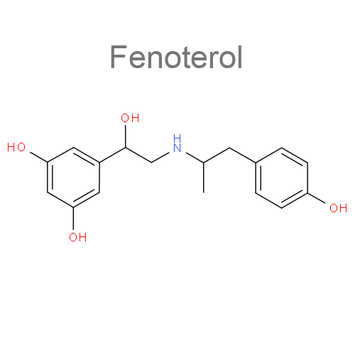 Ипратропия бромид + Фенотерол структурная формула 2