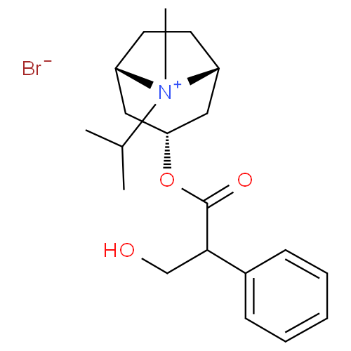 Структурная формула Ипратропия бромид