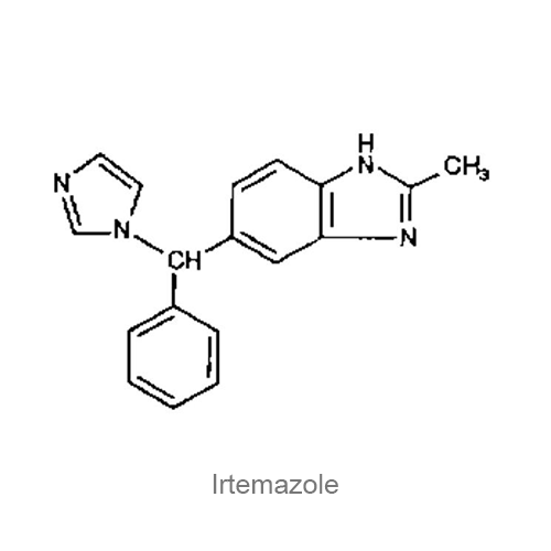 Структурная формула Иртемазол