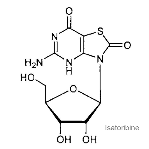 Структурная формула Изаторибин
