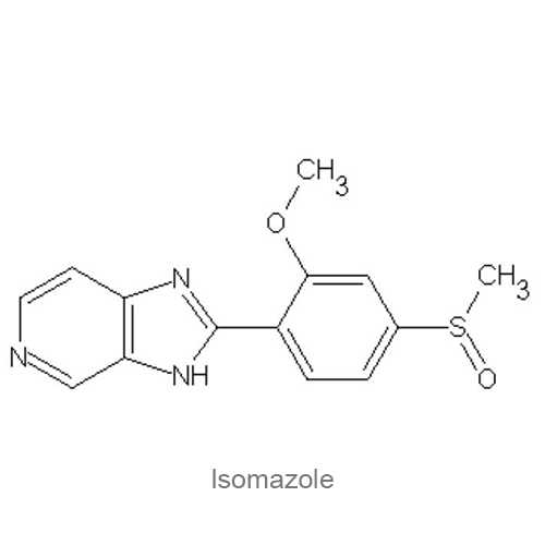 Структурная формула Изомазол