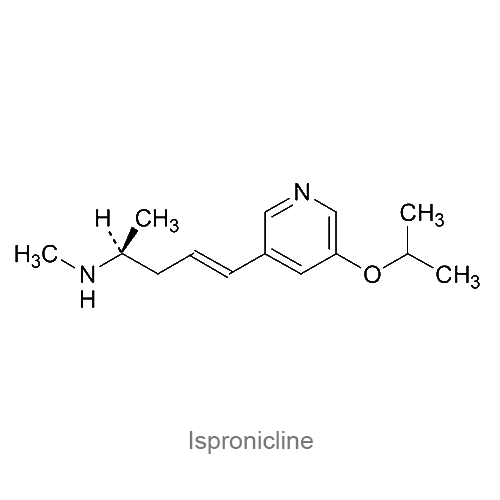 Структурная формула Испрониклин