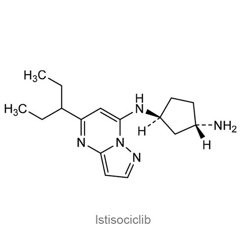 Структурная формула Истисоциклиб