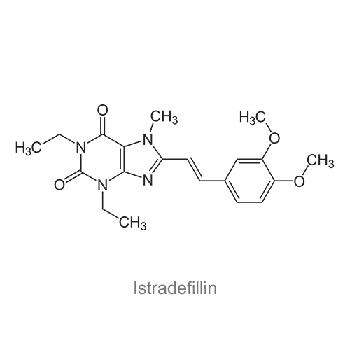 Истрадефиллин структурная формула