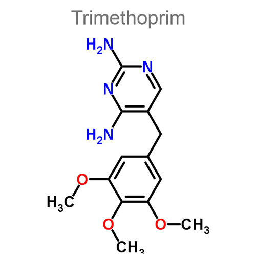 Структурная формула 4 Изониазид + Пиридоксин + Сульфаметоксазол + Триметоприм