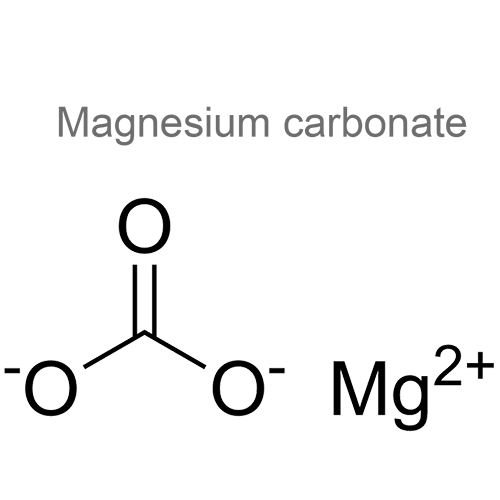 Кальция карбонат + Магния карбонат структурная формула 2