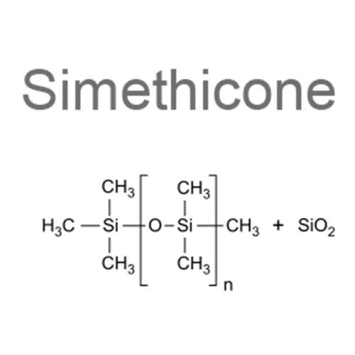 Кальция карбонат + Симетикон структурная формула 2