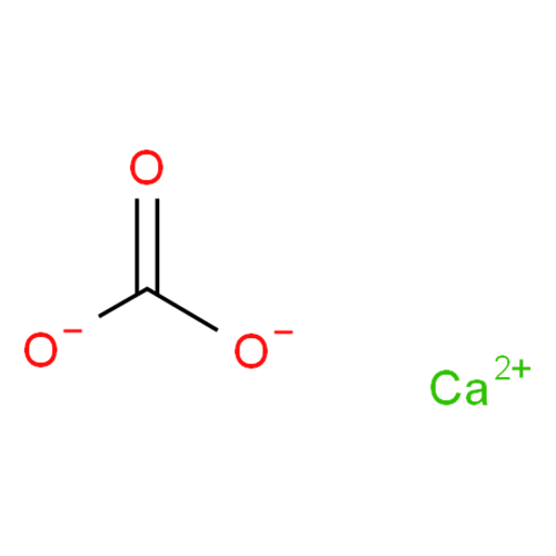 Структурная формула Кальция карбонат