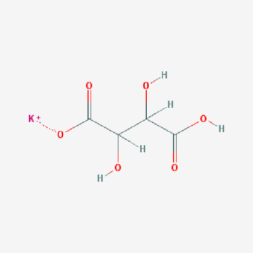 Калия гидротартрат структурная формула