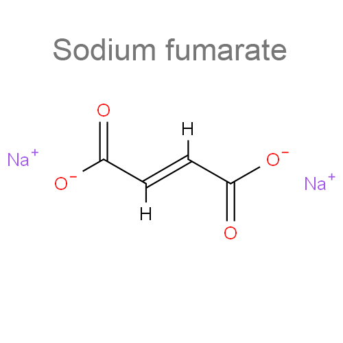 Структурная формула 4 Калия хлорид + Магния хлорид + Натрия хлорид + Натрия фумарат