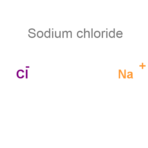 Структурная формула 2 Калия йодид + Натрия хлорид + Макрогол