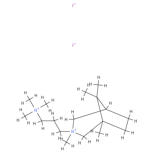 Структурная формула Камфоний
