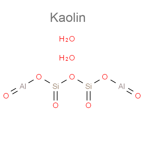 Структурная формула Каолин + Пектин + Опий