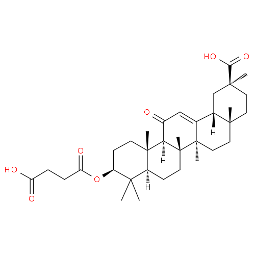 Карбеноксолон структурная формула
