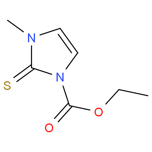 Структурная формула Карбимазол