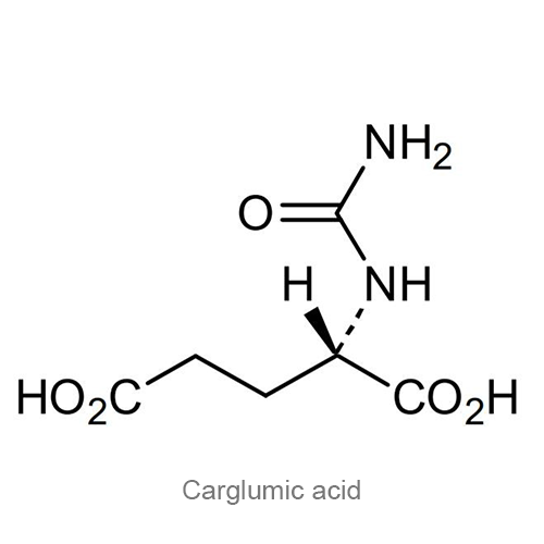 Структурная формула Карглумовая кислота