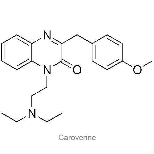 Структурная формула Кароверин