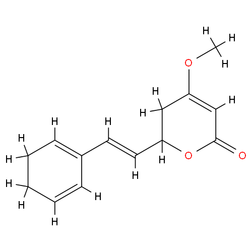Структурная формула Кава-Кава