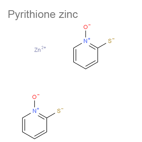 Структурная формула 2 Кетоконазол + Пиритион цинк