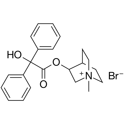 Структурная формула Клидиния бромид