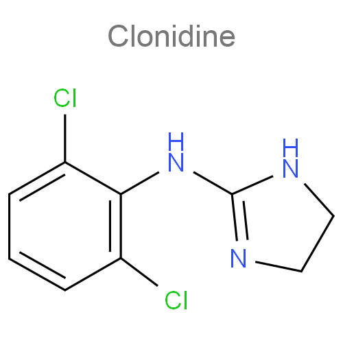 Структурная формула Клонидин + Бутиламиногидроксипропоксифеноксиметил метилоксадиазол