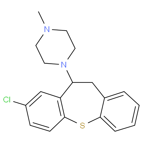 Клоротепин структурная формула