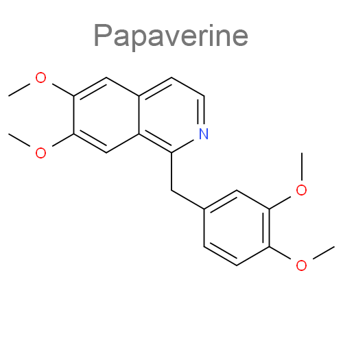 Папаверин кофеин. Папаверин структурная формула. Папаверина гидрохлорид формула. Папаверина гидрохлорид структурная формула. Структурная формула папаверина гидрохлорида.