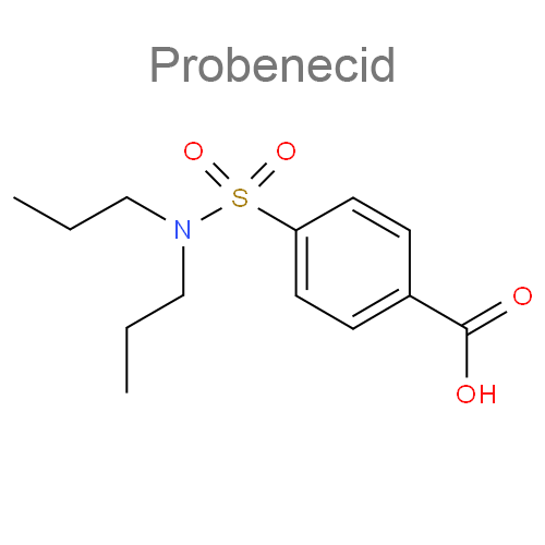 Колхицин + Пробенецид структурная формула 2