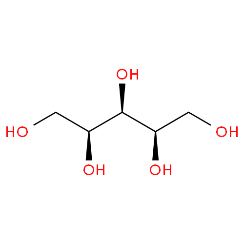 Ксилитол структурная формула