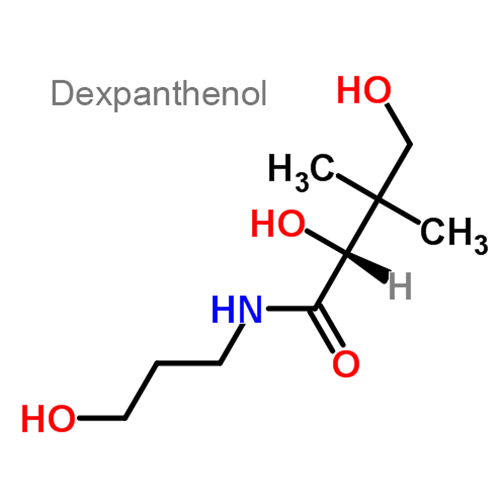 Структурная формула 2 Ксилометазолин + Декспантенол