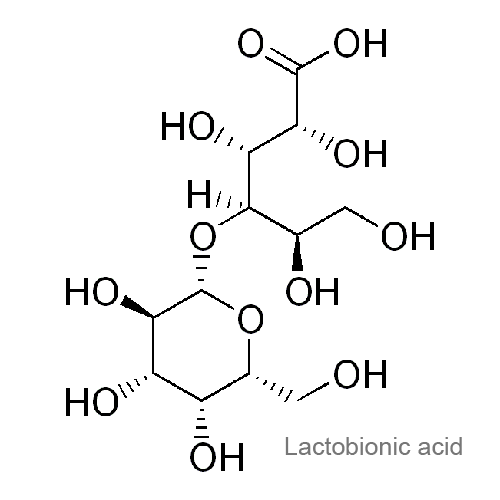 Лактобионовая кислота структурная формула