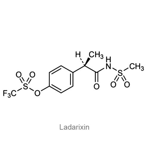 Структурная формула Ладариксин