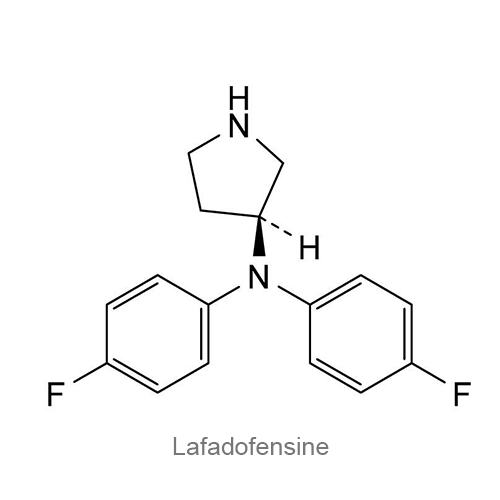Структурная формула Лафадофензин