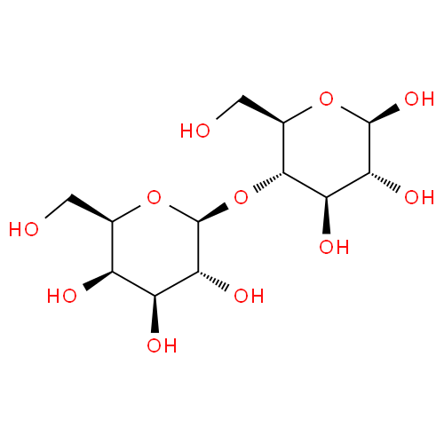 Лактоза структурная формула