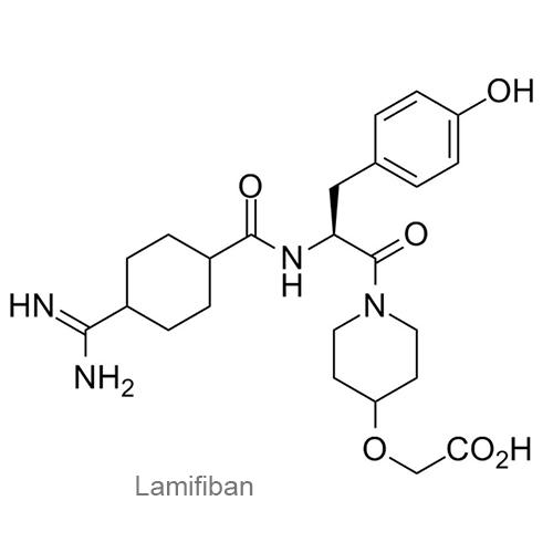 Структурная формула Ламифибан