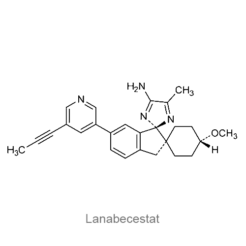 Структурная формула Ланабецестат