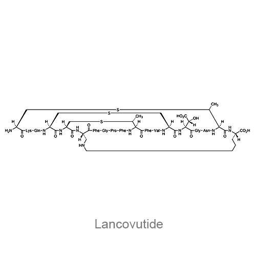 Ланковутид структурная формула