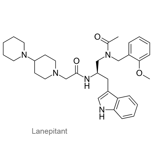 Структурная формула Ланепитант